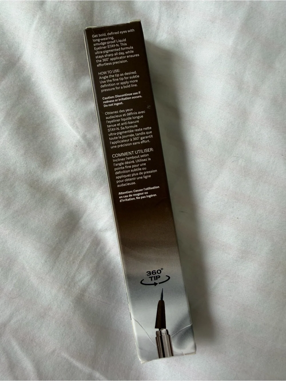 Sacheu Eyeliner Stay-N Long-Wear Liquid Eyeliner - Brown
